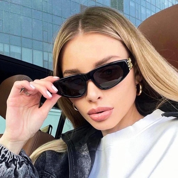 AUTHENTIC NEW BALENCIAGA SUNGLASSES BB0095S 001 - Picture 1 of 8